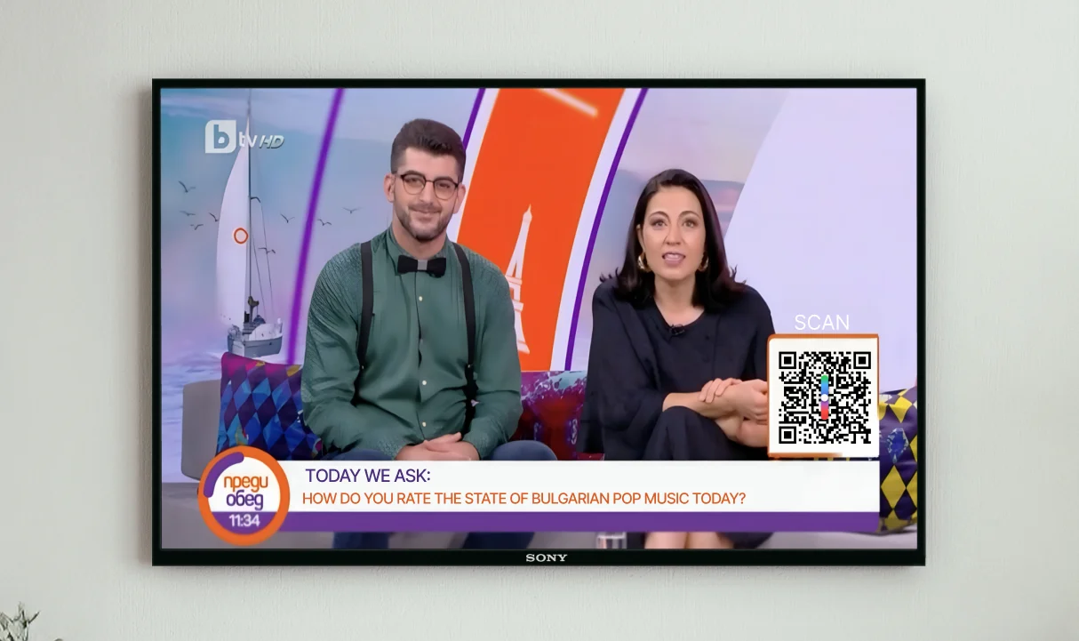 bTV - interactive audience engagement